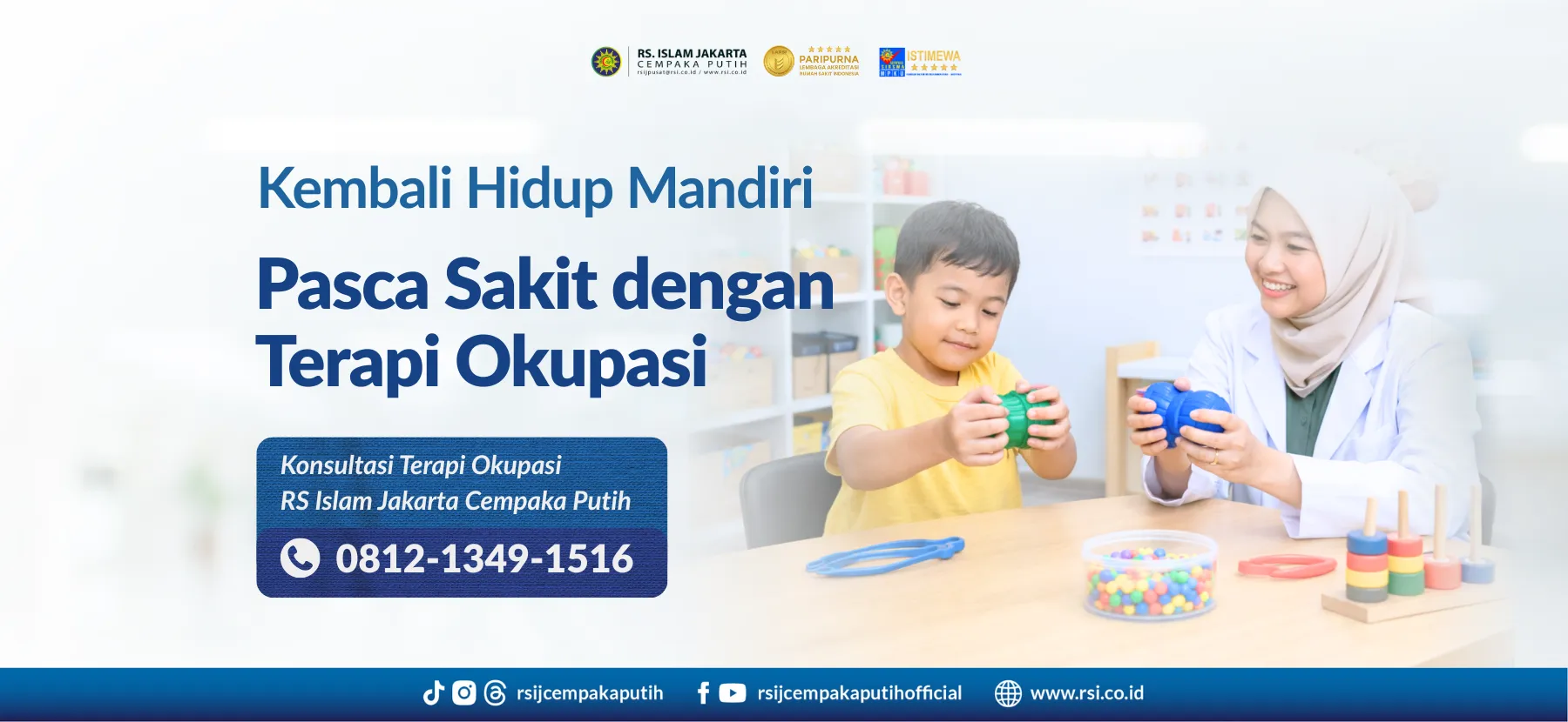 Terapi Okupasi: Melatih Kemandirian Aktivitas Sehari-hari Pasca Sakit