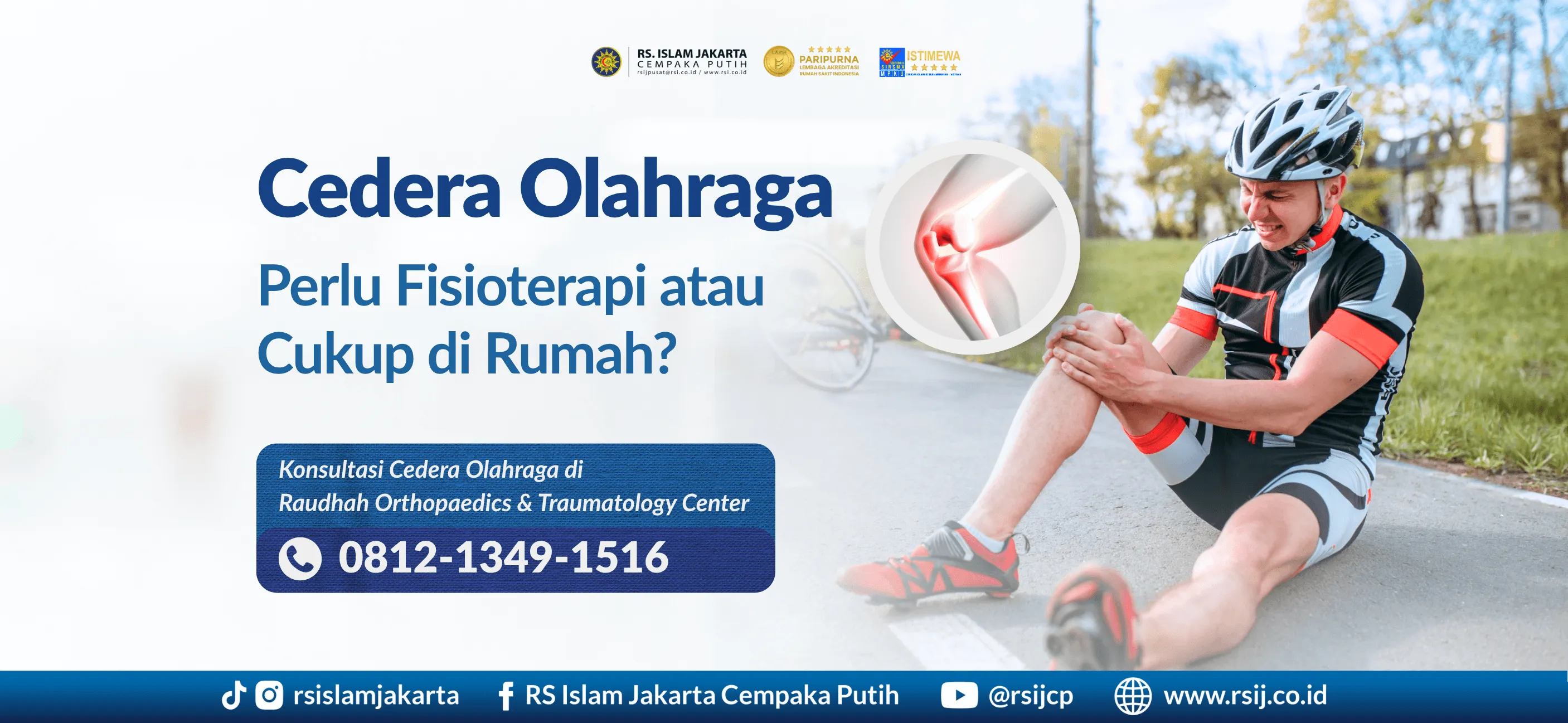 Cedera Olahraga: Kapan Perlu Fisioterapi dan Bagaimana Proses Pemulihannya?