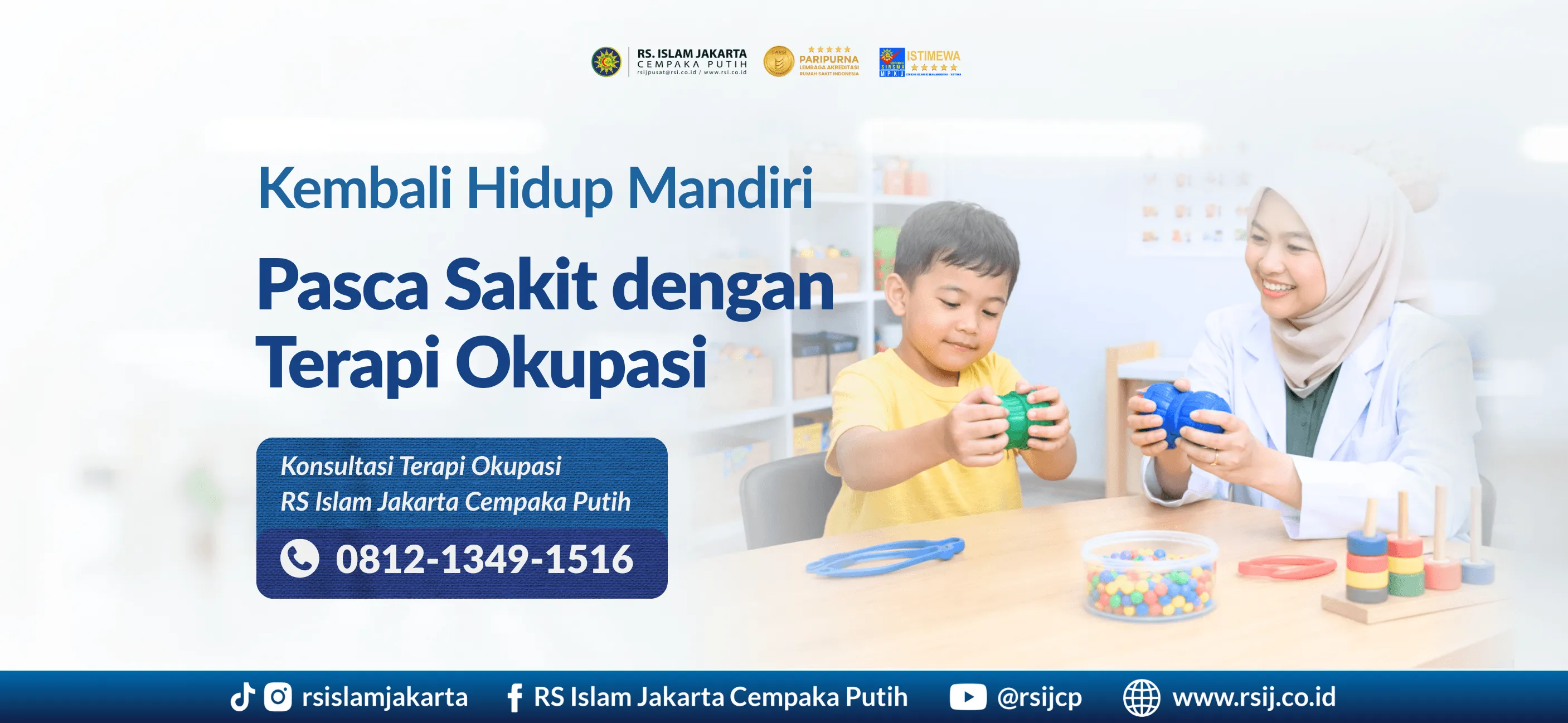 Terapi Okupasi: Melatih Kemandirian Aktivitas Sehari-hari Pasca Sakit