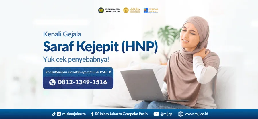 Saraf Kejepit : Gejala, Penyebab, dan Pilihan Pengobatan